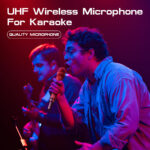 Diamond Microphone G-MARK SKM9000 Luxury sparkling Wireless Microphone Professional UHF Frequency Adjustable Studio Sound Metal Handheld Mic For Party Show Teaching Wedding