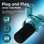 SM7B Professional Dynamic Cardioid Microphone Studio Selectable Frequency Response Mic For Live Vocals Recording Performance