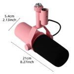 SM7B Professional Dynamic Cardioid Microphone Studio Selectable Frequency Response Mic For Live Vocals Recording Performance