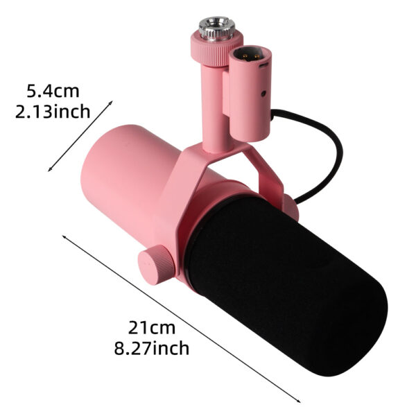 SM7B Professional Dynamic Cardioid Microphone Studio Selectable Frequency Response Mic For Live Vocals Recording Performance