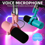 SM7B Professional Dynamic Cardioid Microphone Studio Selectable Frequency Response Mic For Live Vocals Recording Performance