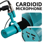 SM7B Professional Dynamic Cardioid Microphone Studio Selectable Frequency Response Mic For Live Vocals Recording Performance